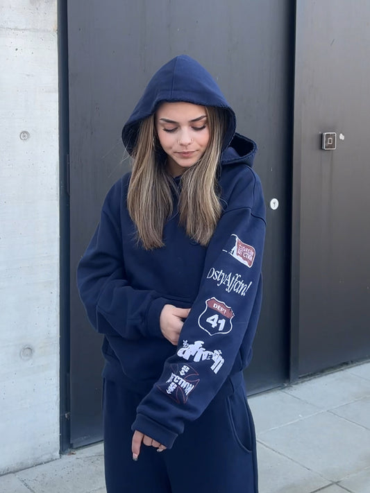 Dusty Affection | *STAMPED HOODIE Dusty Affection