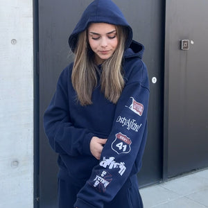 Dusty Affection |  *STAMPED HOODIE Dusty Affection